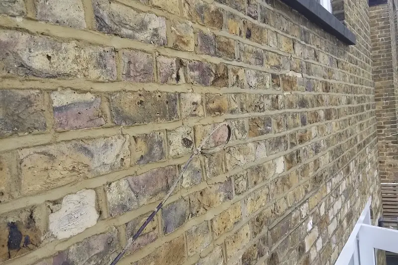 External brickwork freshly repointed with new mortar — Mitchell Hunter Handyman, Herne Bay | mitchhandyman.co.uk